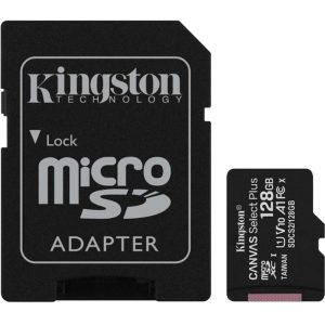 Kingston Canvas Select SD Card + microSDHC (128GB)